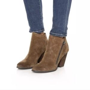 Dolce Vita Highlander Boots Brown Suede 8.5